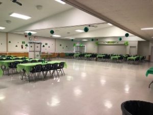 View of the main hall at HVCC