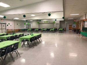 View of the main hall of HVCC