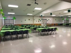 View of the main hall at HVCC